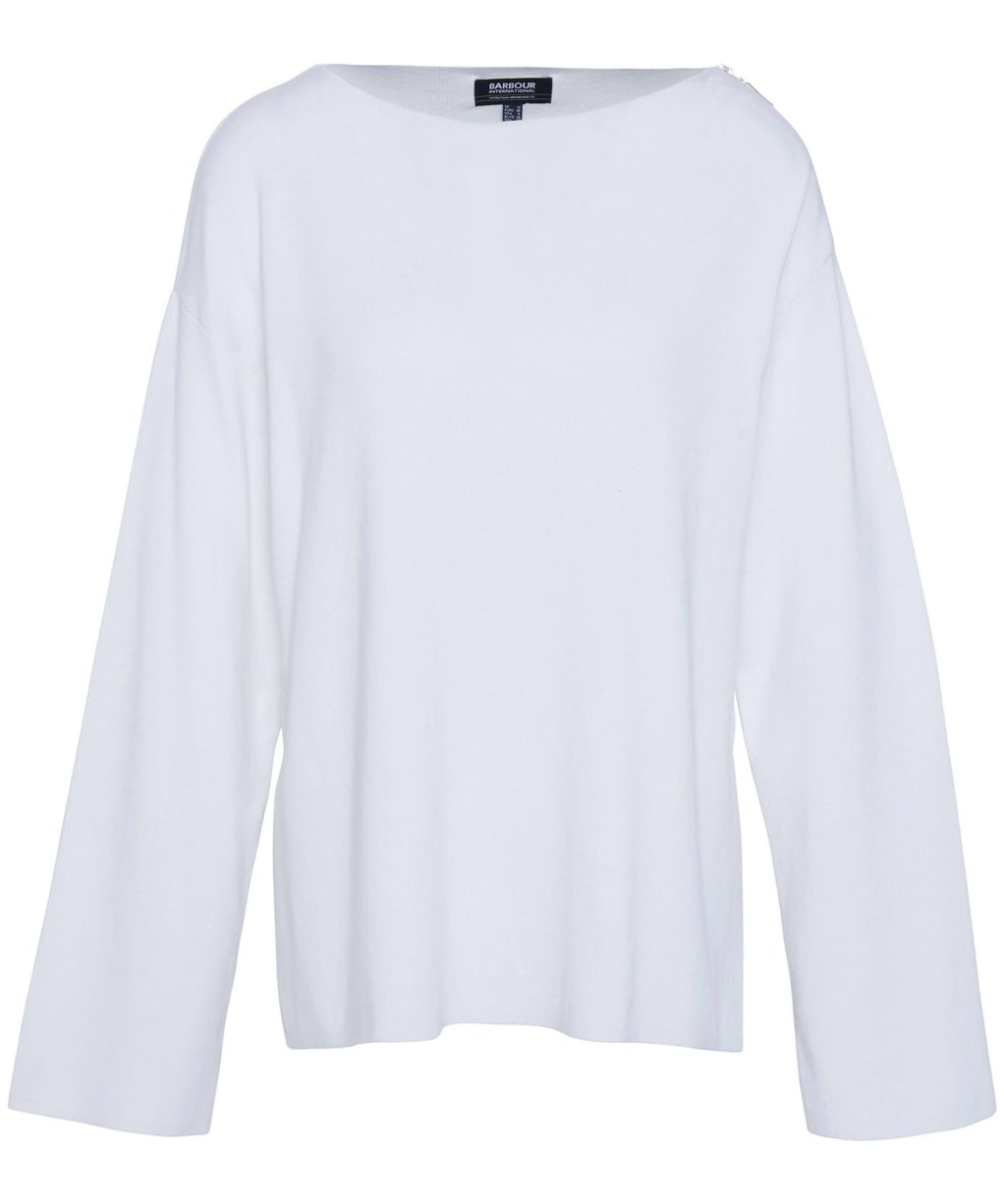Women's Barbour International Kyra Knitted Jumper - Neutral