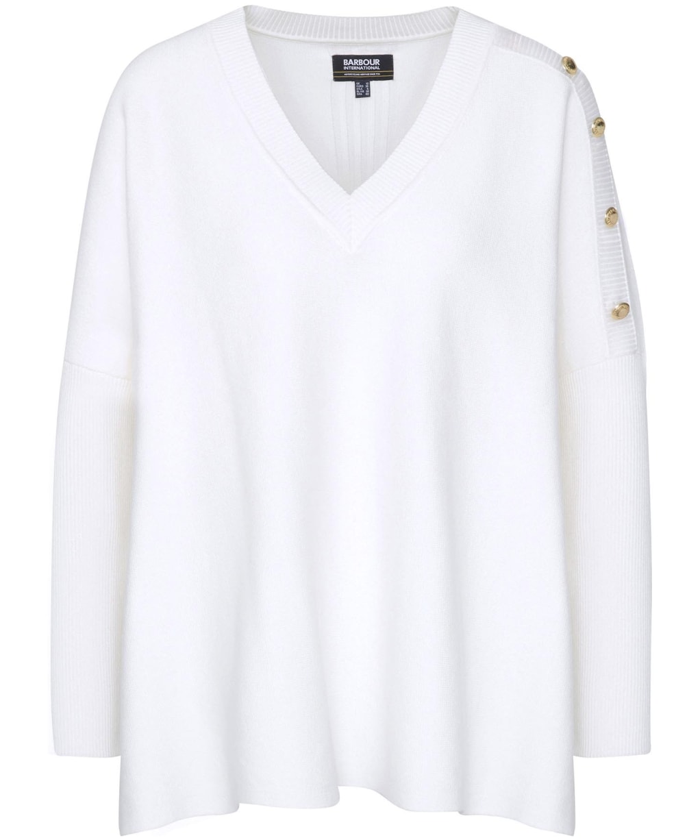 Women's Barbour International Sierra Knitted Jumper - Neutral