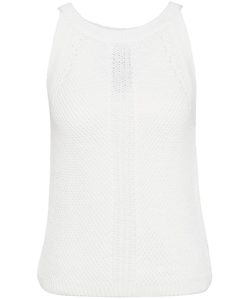 Women's Barbour International Dakota Sleeveless Knitted Jumper - Neutral