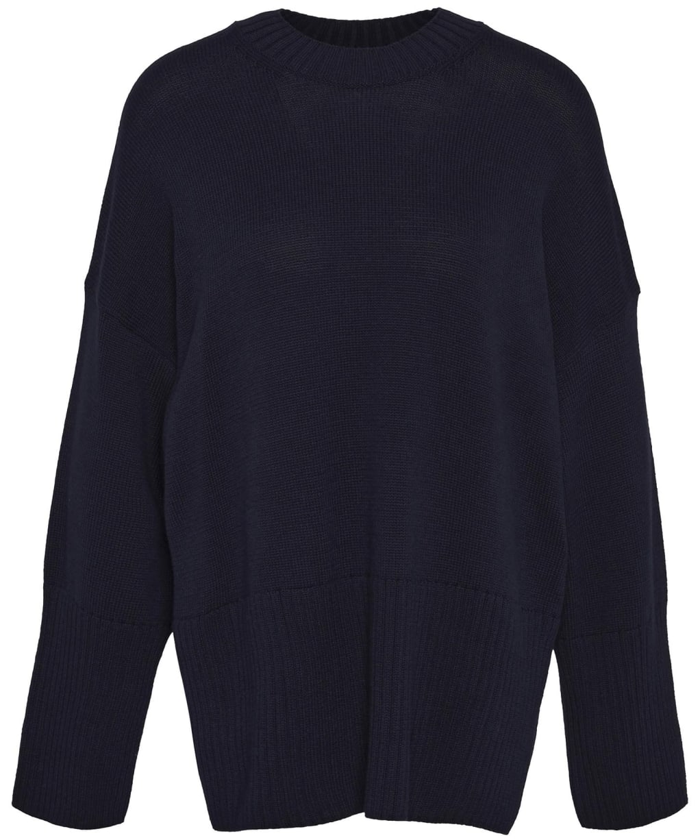 Women's Barbour Birdie Knitted Jumper - Dark Navy