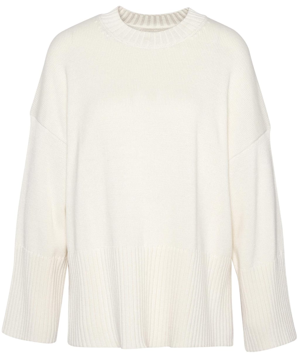 Women's Barbour Birdie Knitted Jumper - Cloud