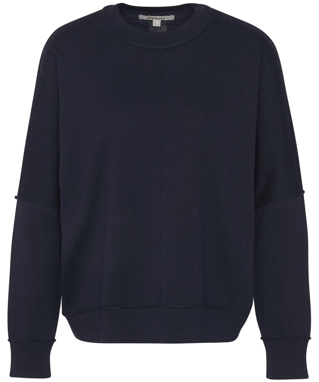 Women's Barbour Aurelia Knitted Jumper - Navy