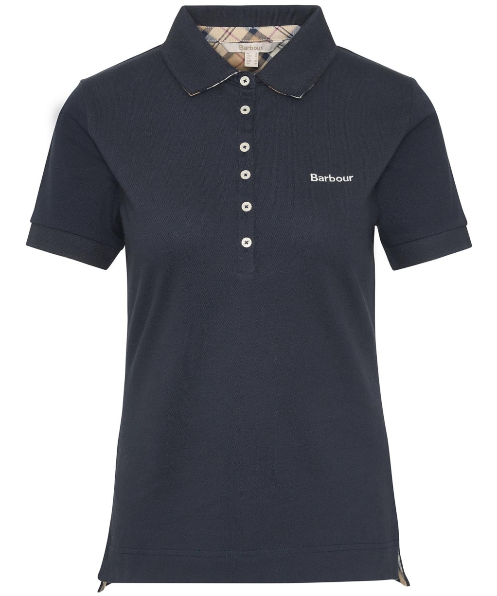 Women's Barbour Portsdown Top - Navy / Hessian