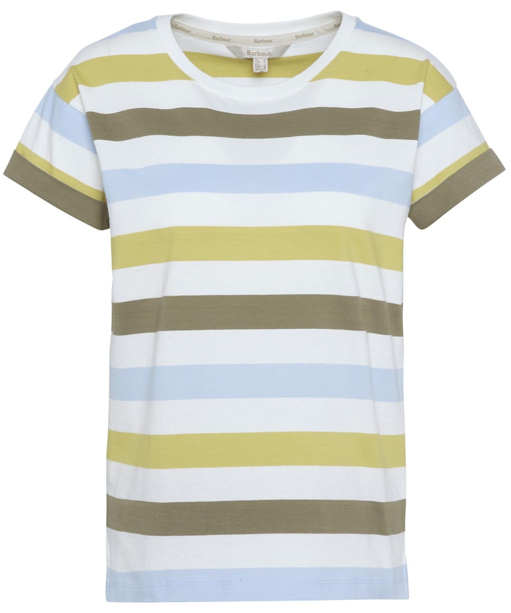 Women's Barbour Lyndale Top - Limeade Stripe