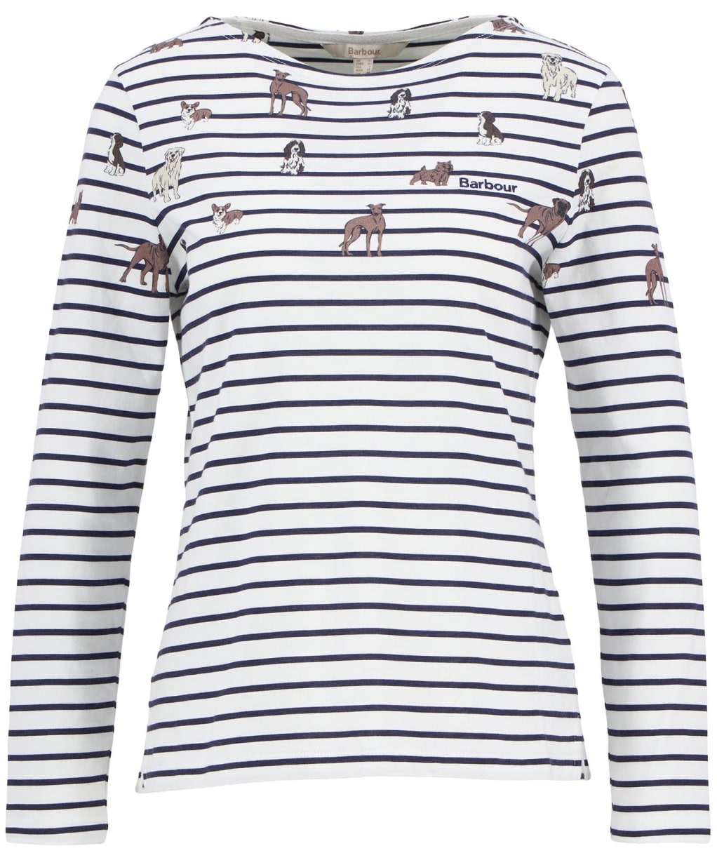 Women's Barbour Bradley Print Top - Dog Print