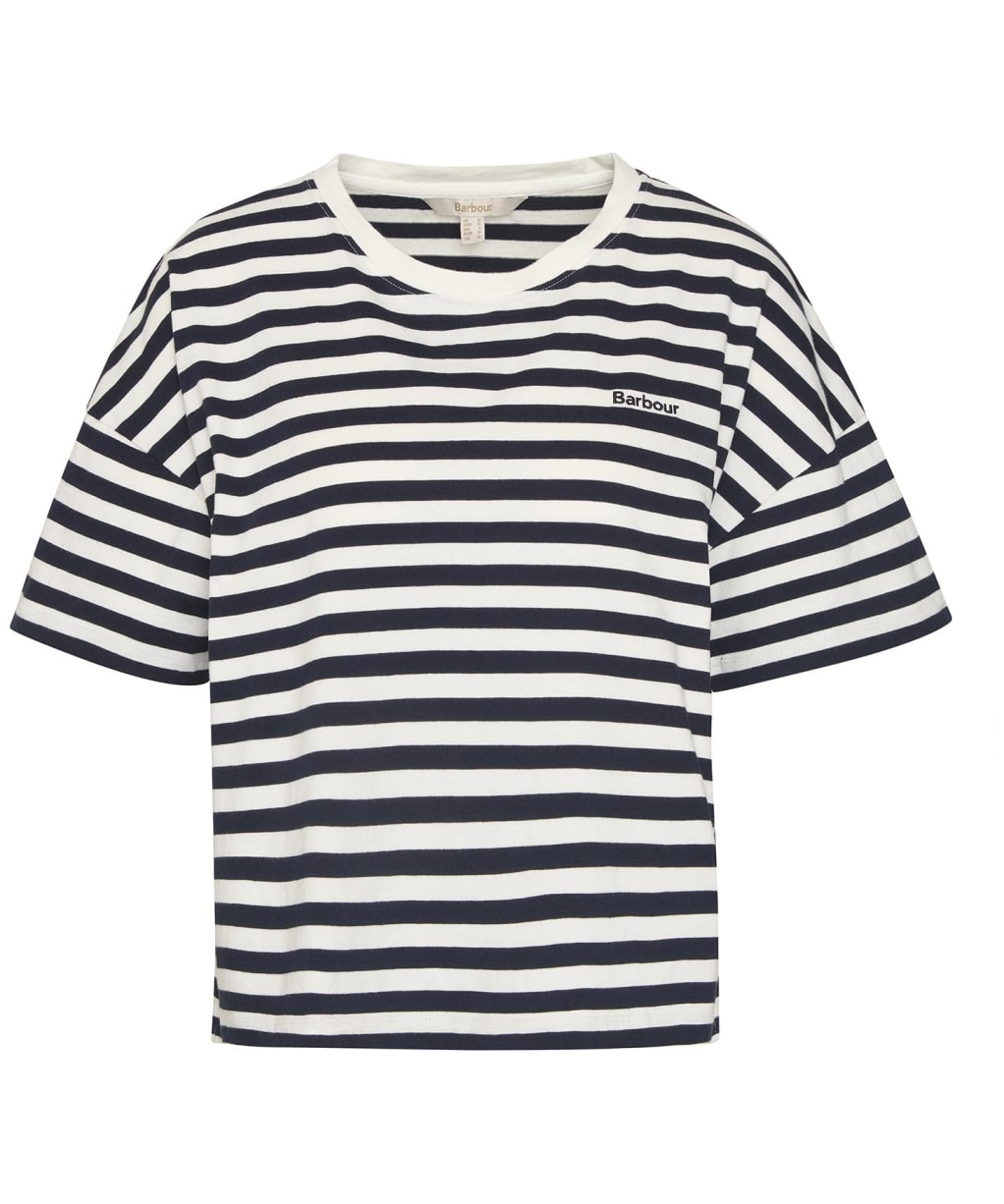 Women's Barbour Adria Top - Navy Stripe
