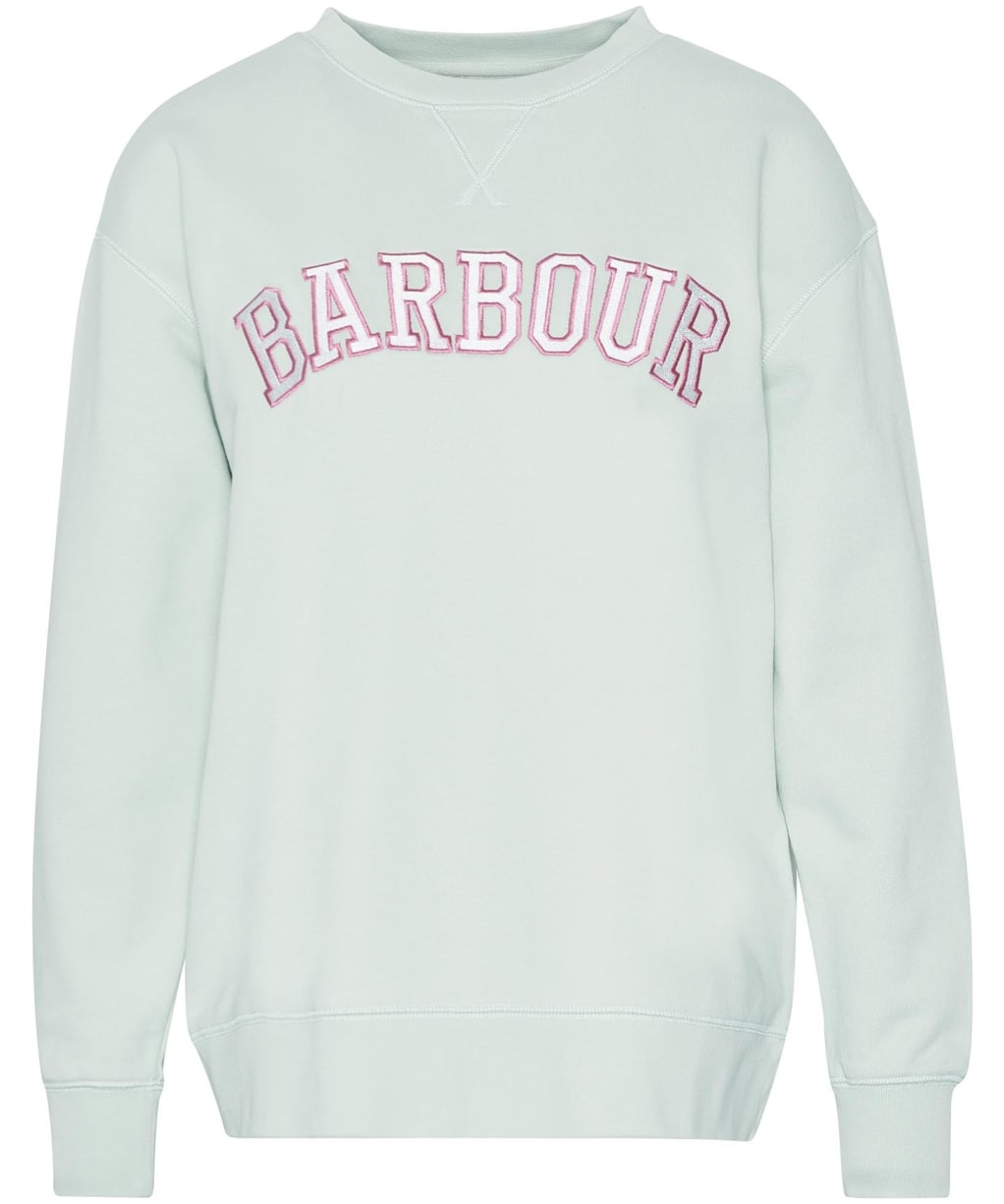 Women's Barbour Northumberland Sweatshirt - Aqua