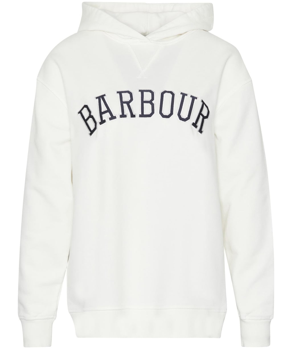 Women's Barbour Northumberland Hoodie - Cloud / Navy