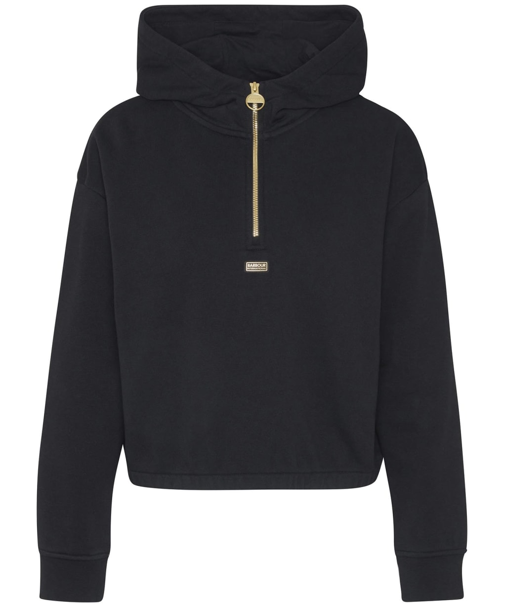 Women's Barbour International Priya Hoodie - Black
