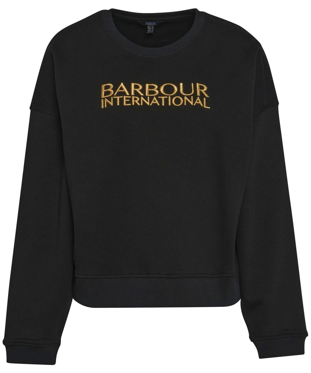 Women's Barbour International Dakota Sweatshirt - Black