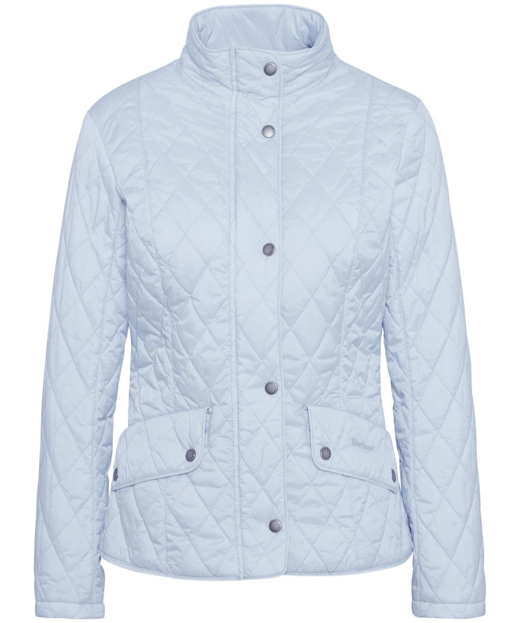 Women's Barbour Flyweight Cavalry Quilted Jacket - Breeze Blue