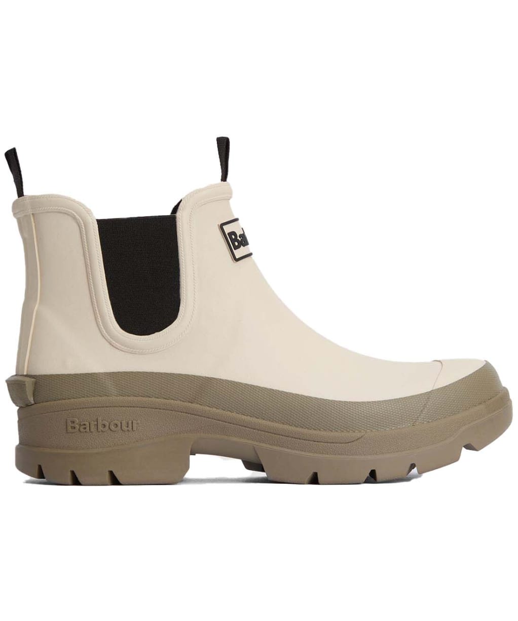 Women's Barbour Nimbus Chelsea Wellingtons - Salt / Dusky Green