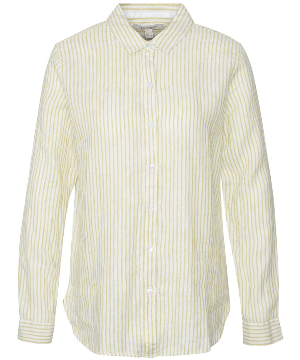 Women's Barbour Marine Shirt - Limeade Stripe