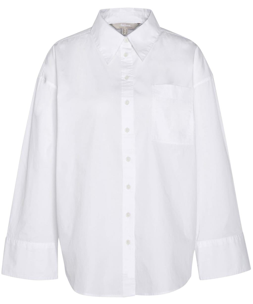 Women's Barbour Angela Shirt - White