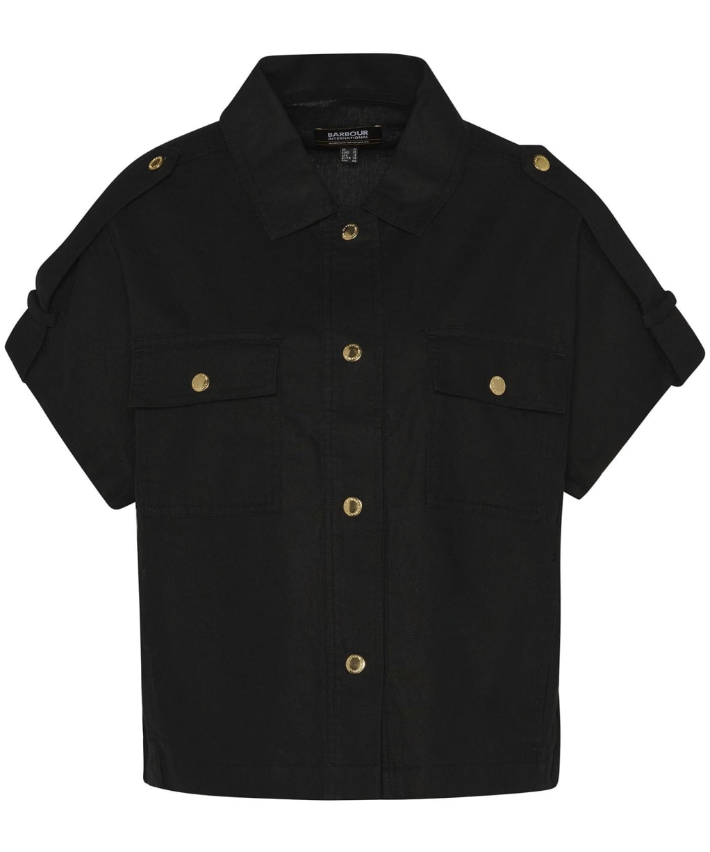 Women's Barbour International Priya Shirt - Black