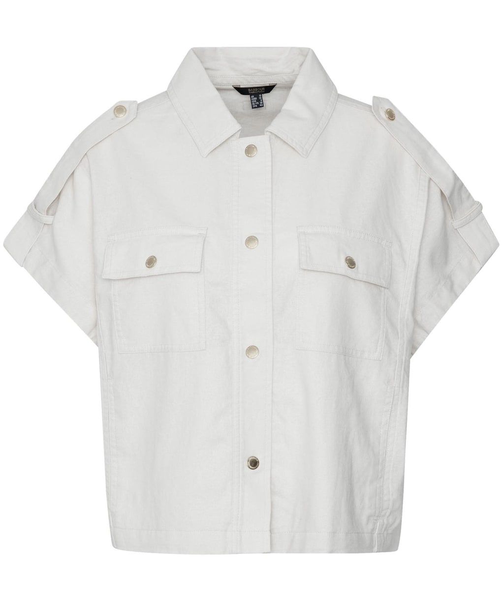 Women's Barbour International Priya Shirt - Light Stone