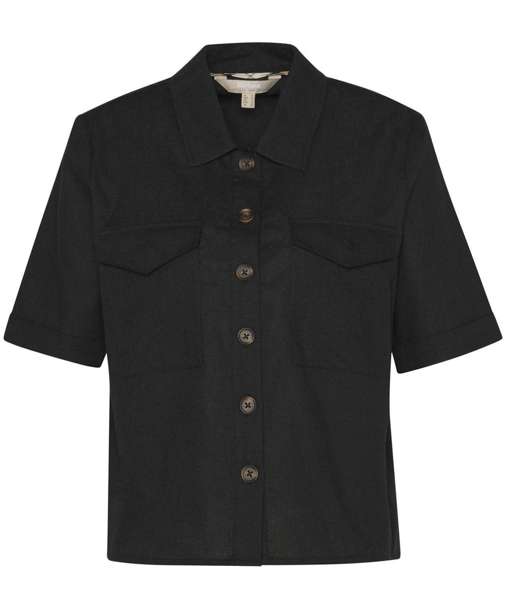 Women's Barbour Luna Shirt - Black