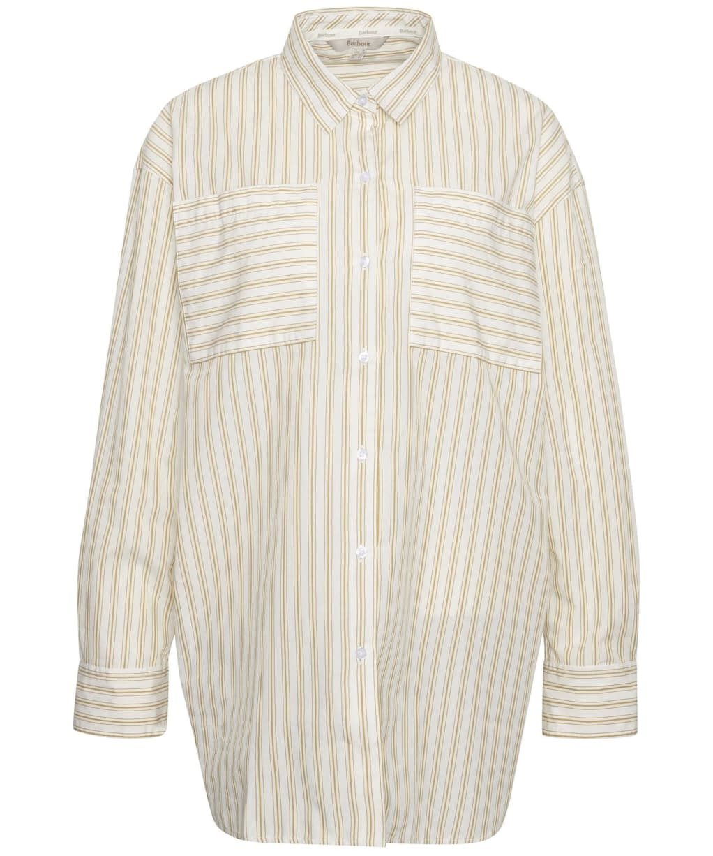 Women's Barbour Millie Shirt - Chartreuse Stripe