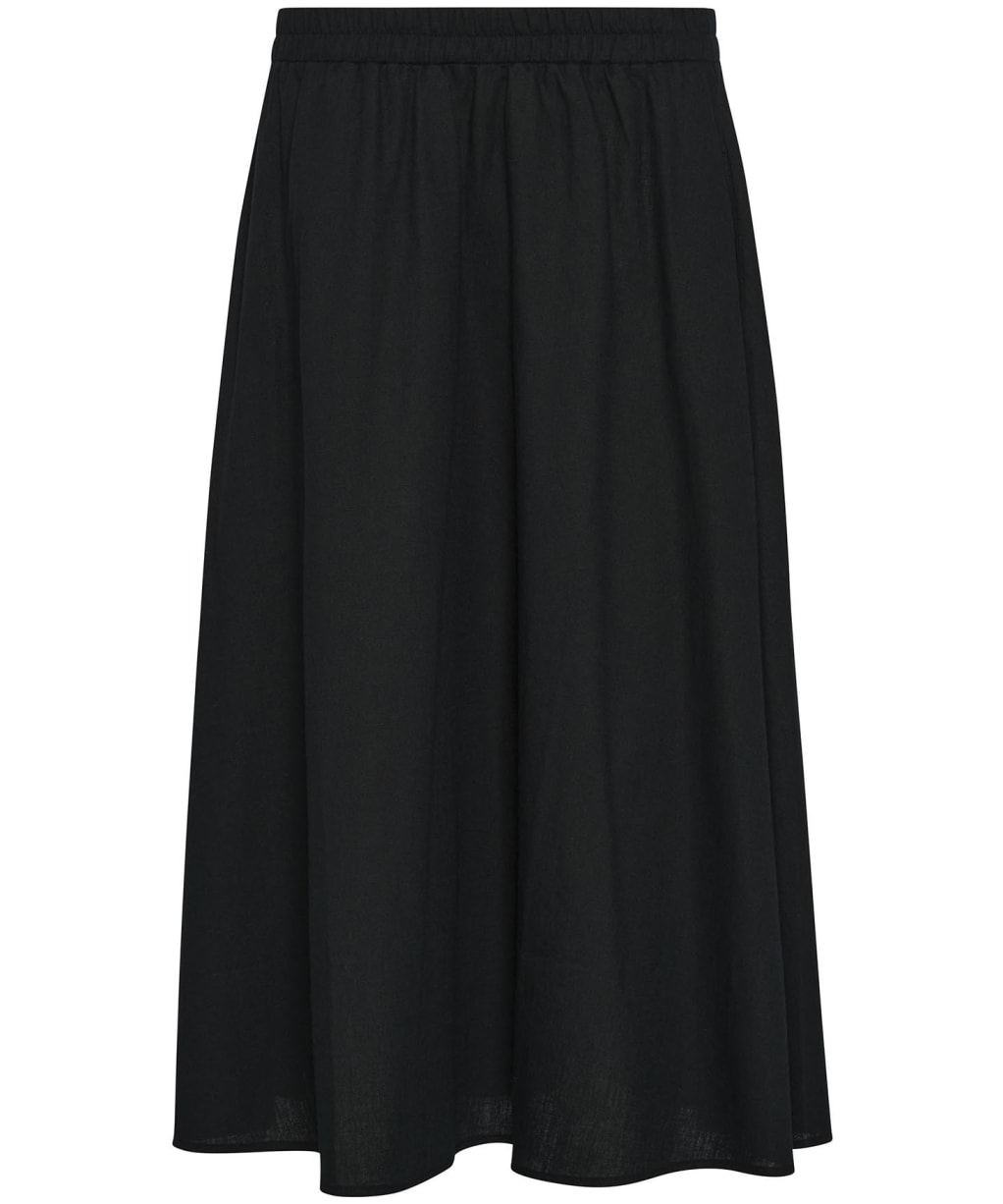 Women's Barbour Elsie Midi Skirt - Black
