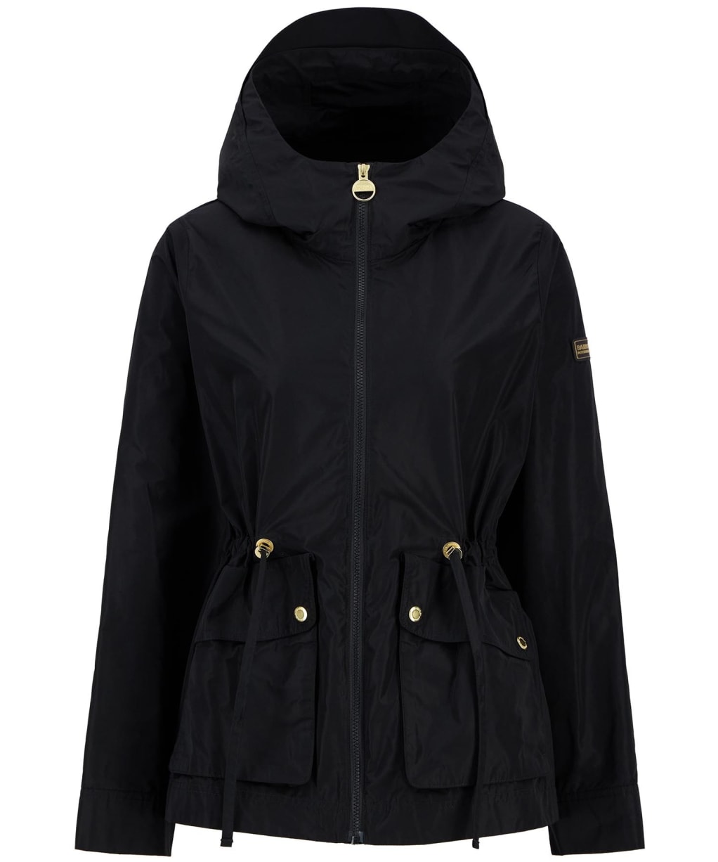 Women's Barbour International Piper Showerproof Jacket - Black