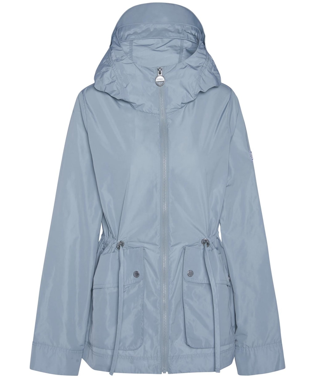 Women's Barbour International Piper Showerproof Jacket - Light Steel Blue