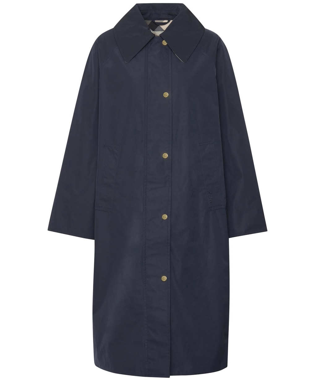 Women's Barbour Sonnet Showerproof Jacket - Dark Navy / Safari