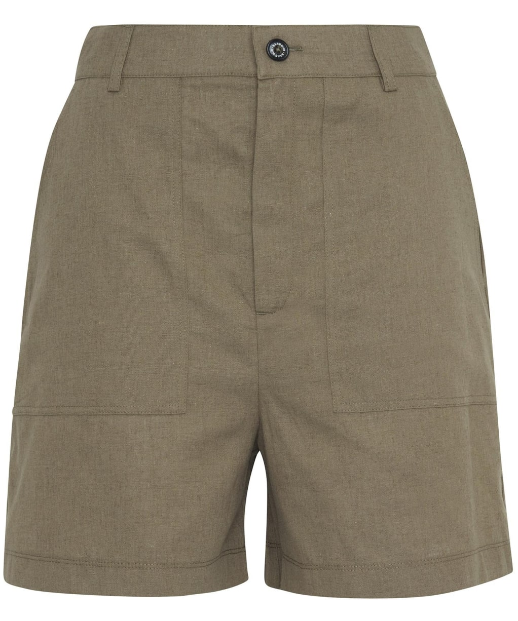 Women's Barbour Cary Shorts - Dusky Green