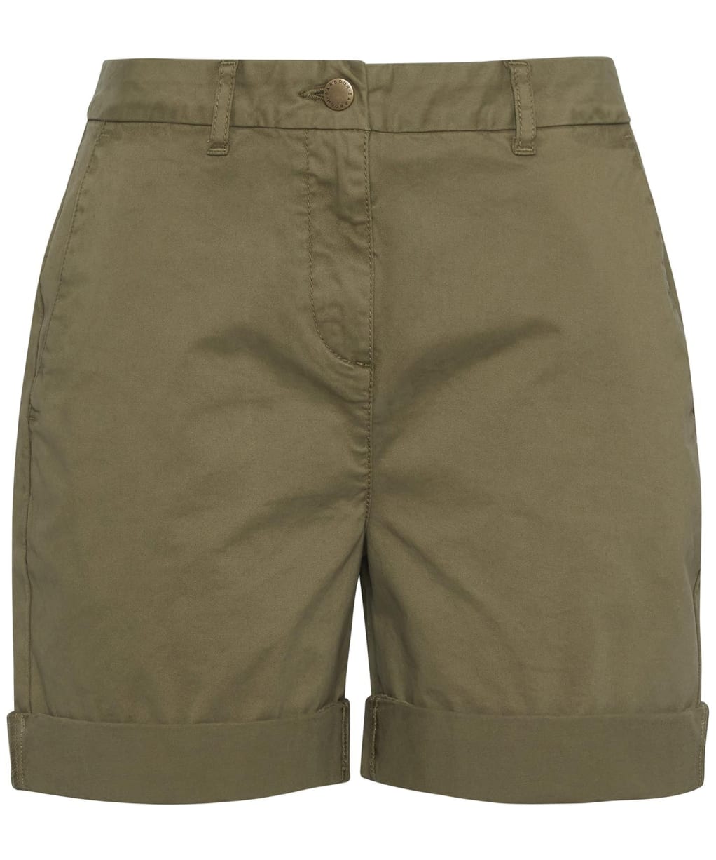 Women's Barbour Chino Shorts - Khaki