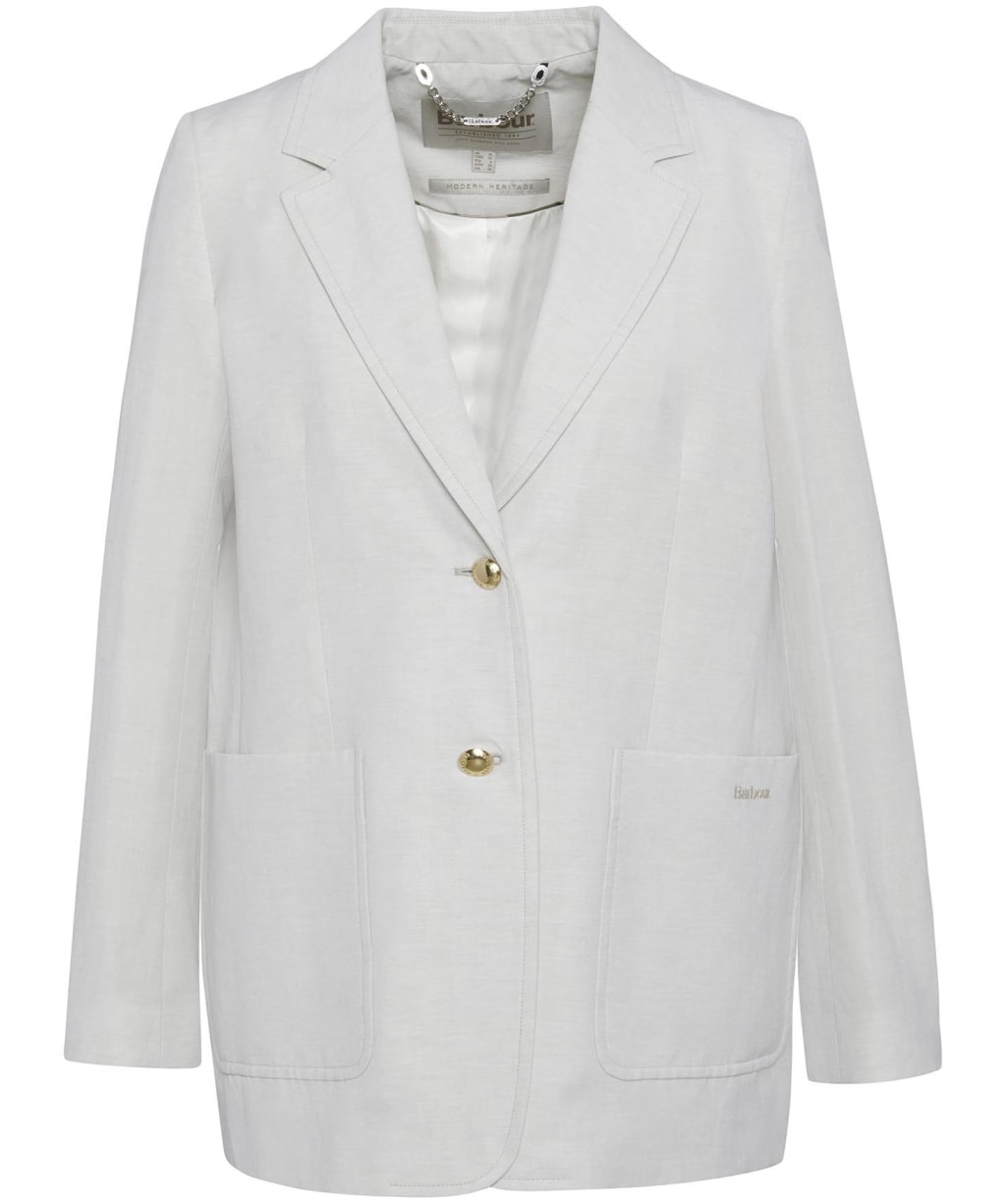 Women's Barbour Monarch Tailored Jacket - BEIGE/ANTIQUE WH