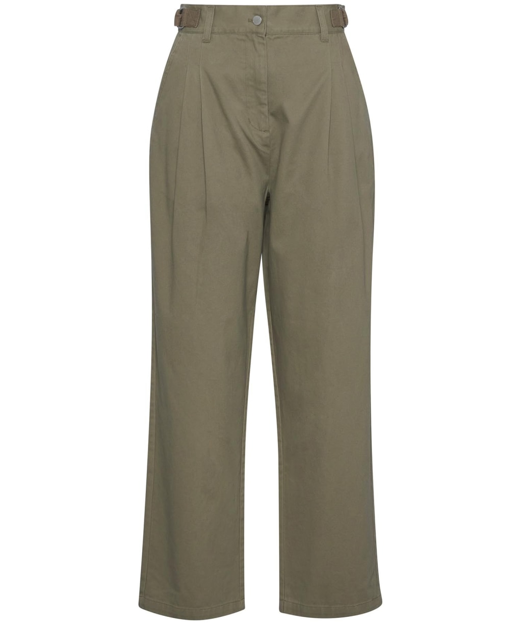 Women's Barbour Amber Trousers - Dusky Green