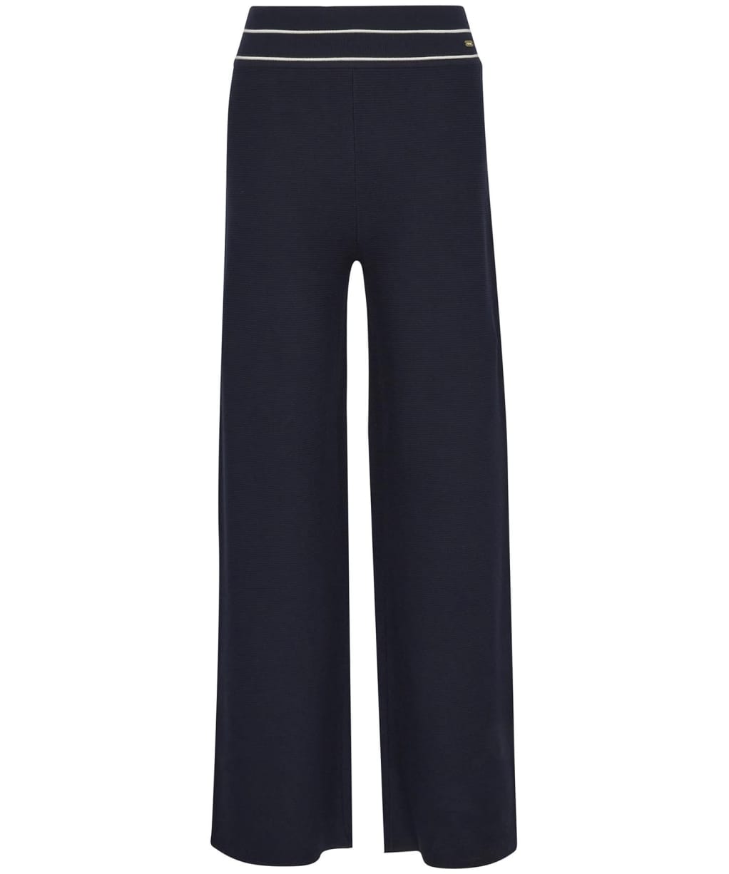 Women's Barbour Knitted Maisy Trousers - Dark Navy