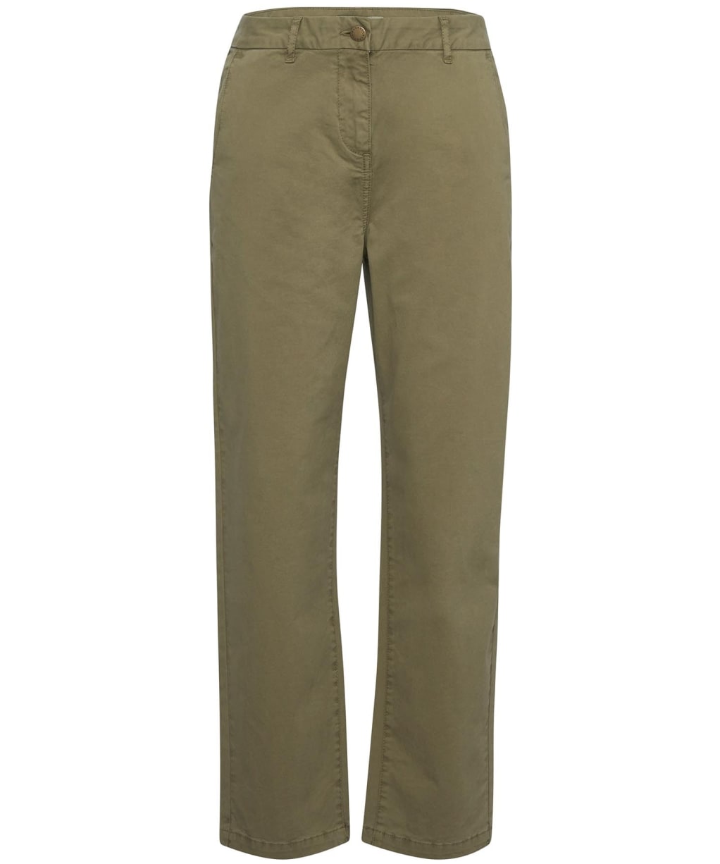 Women's Barbour Chino Trousers - Khaki