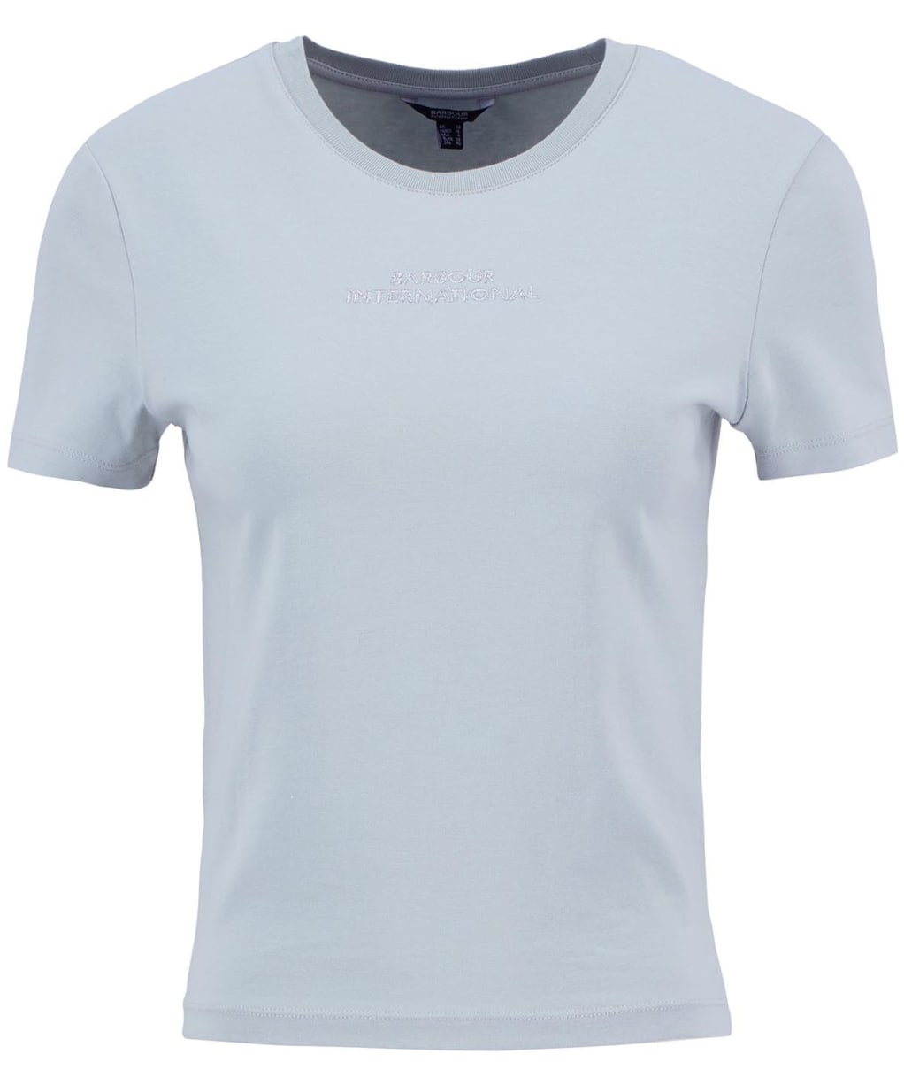 Women's Barbour International Estella T-Shirt - Light Steel Blue