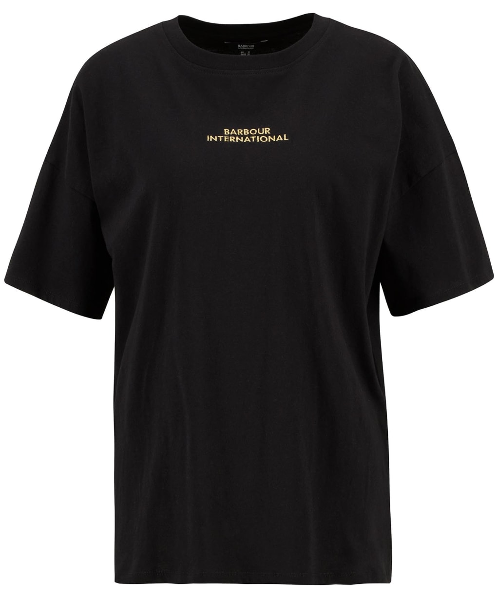 Women's Barbour International Harlow T-Shirt - Black