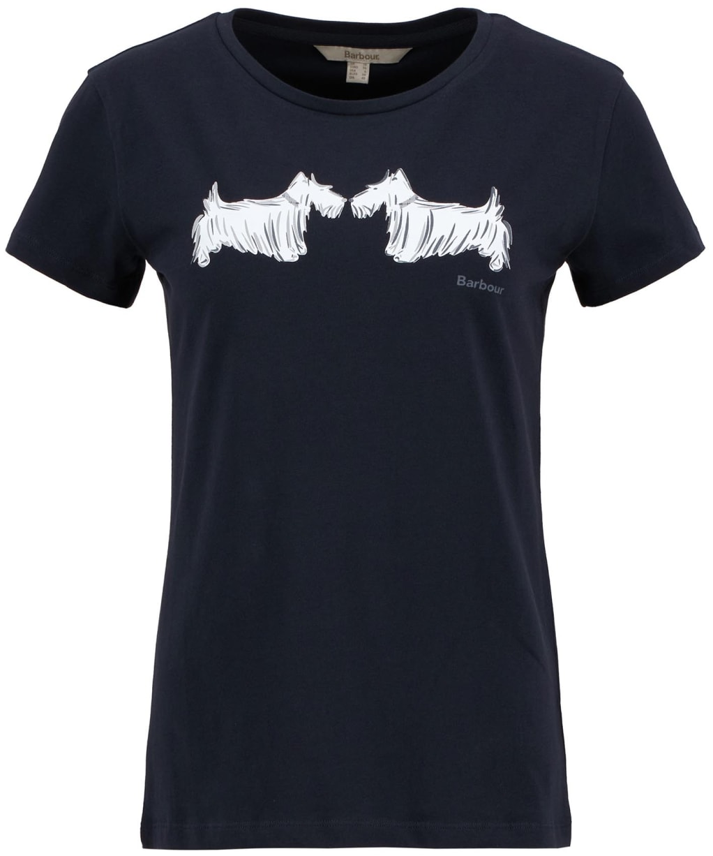 Women's Barbour Highlands T-Shirt - Navy