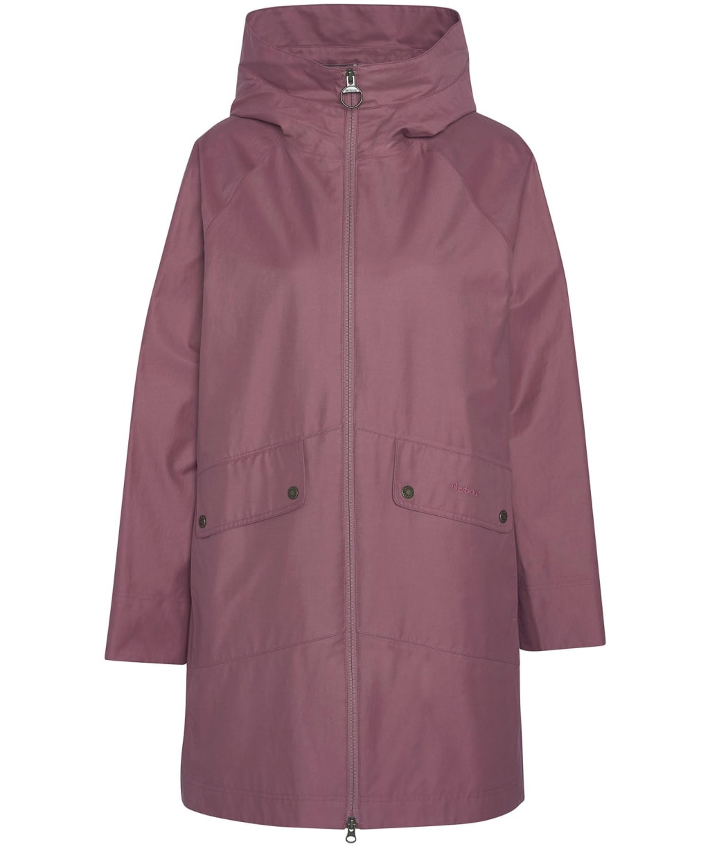 Women's Barbour Heron Waterproof Jacket - DEEP PRUCE