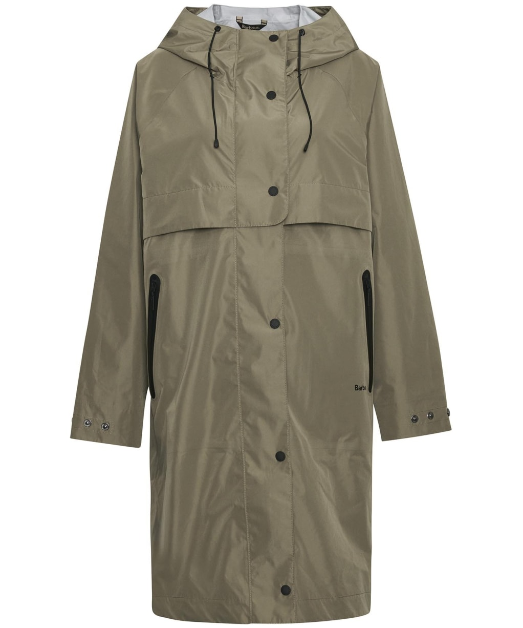 Women's Barbour Jayla Waterproof Parka - Dusky Green