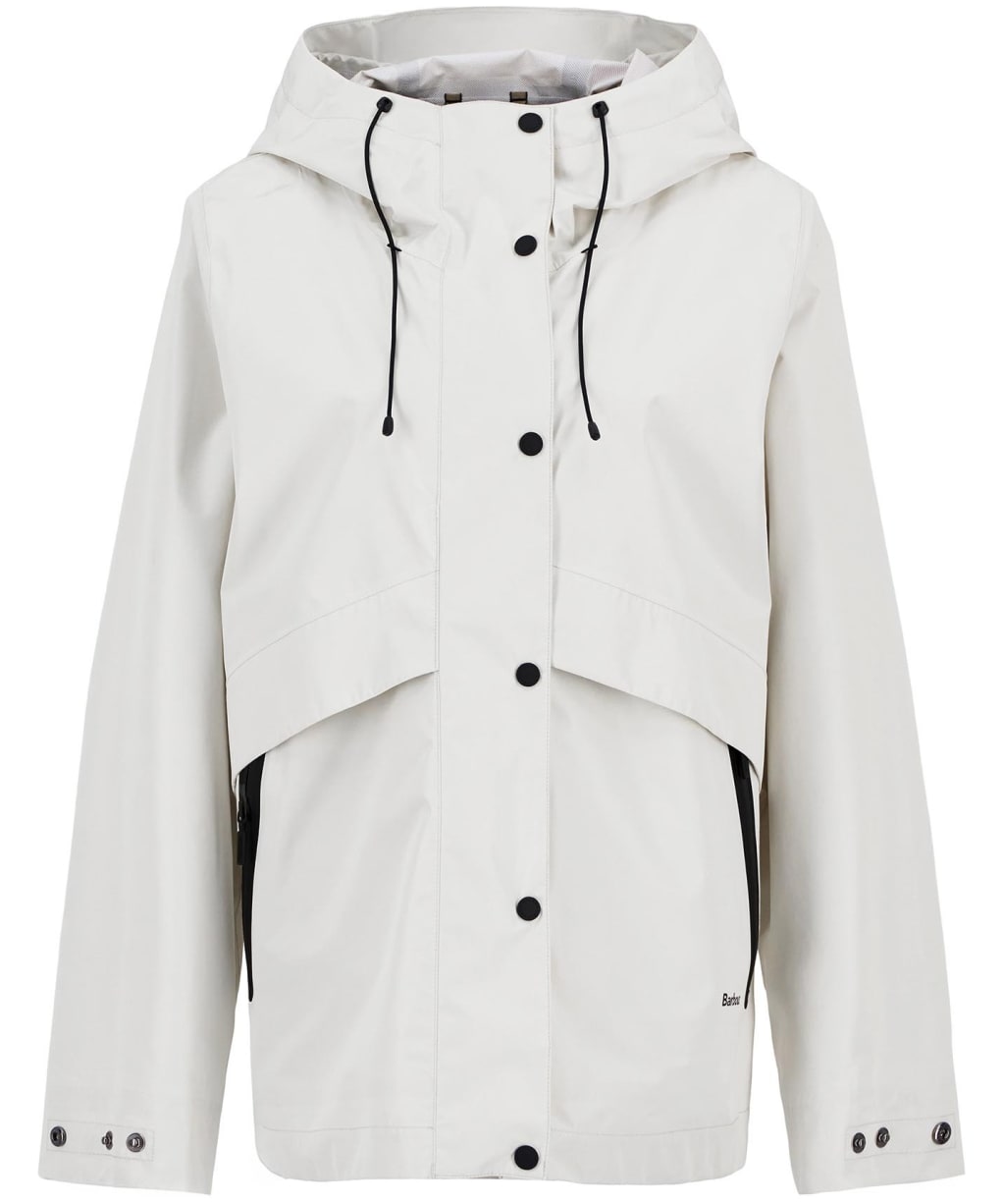 Women's Barbour Naomi Waterproof Jacket - Salt