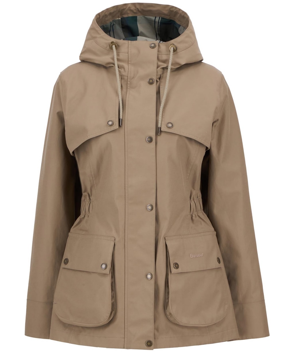 Women's Barbour Dallas Waterproof Jacket - Military Brown