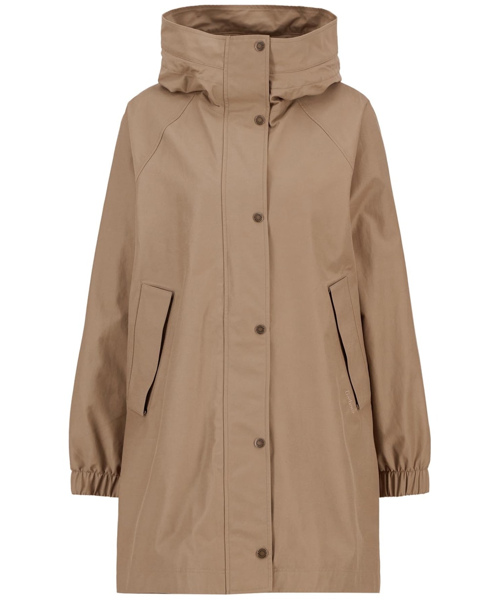 Women's Barbour Chesney Waterproof Jacket - Military Brown / Ancient Tartan