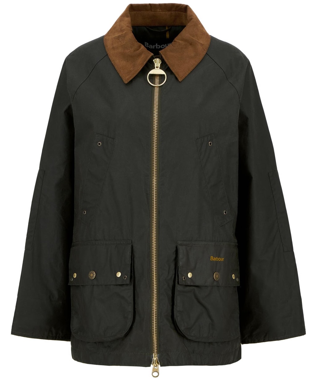 Women's Barbour Raelynn Waxed Jacket - Archive Olive / Ancient