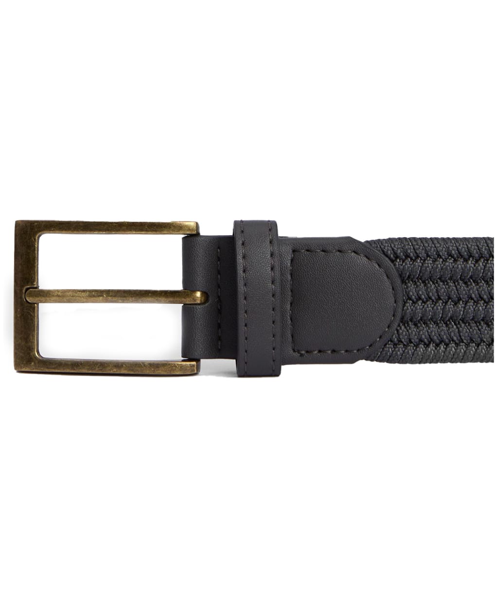 Men's Barbour Nevis Webbing Belt - Gunmetal