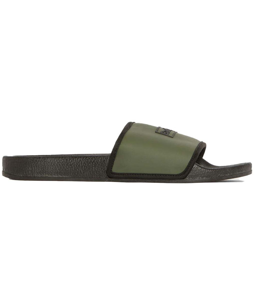 Men's Barbour Cresswell Slider - Uniform Green