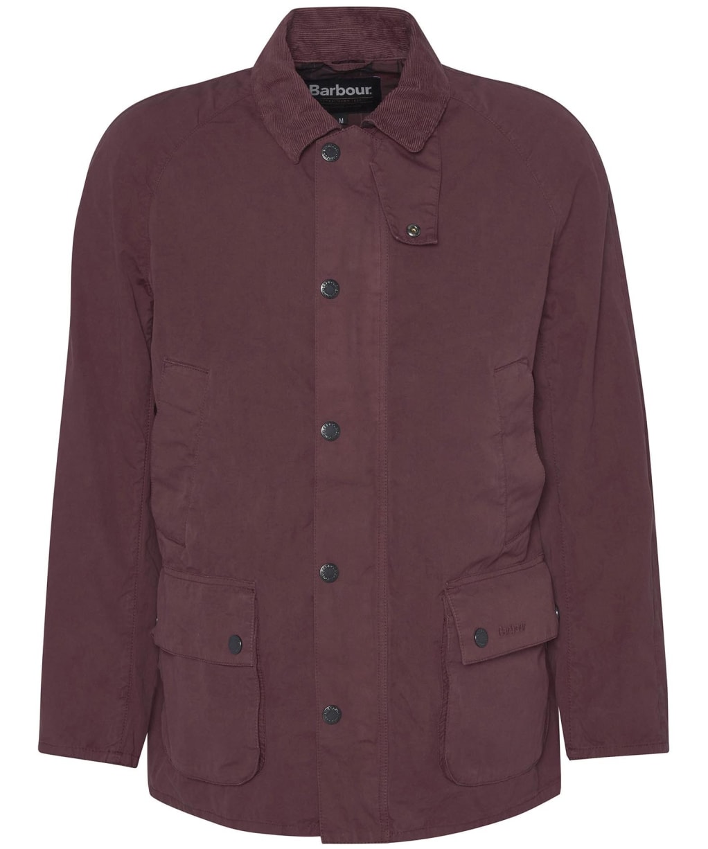 Men's Barbour Ashby Casual Jacket - Burnt Heather