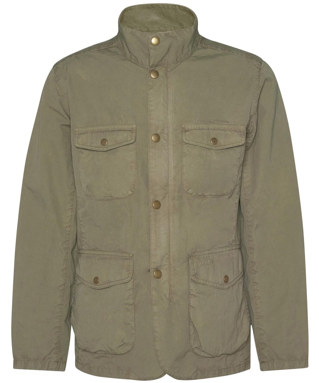 Men's Barbour Ogston Casual Jacket - Bleached Olive