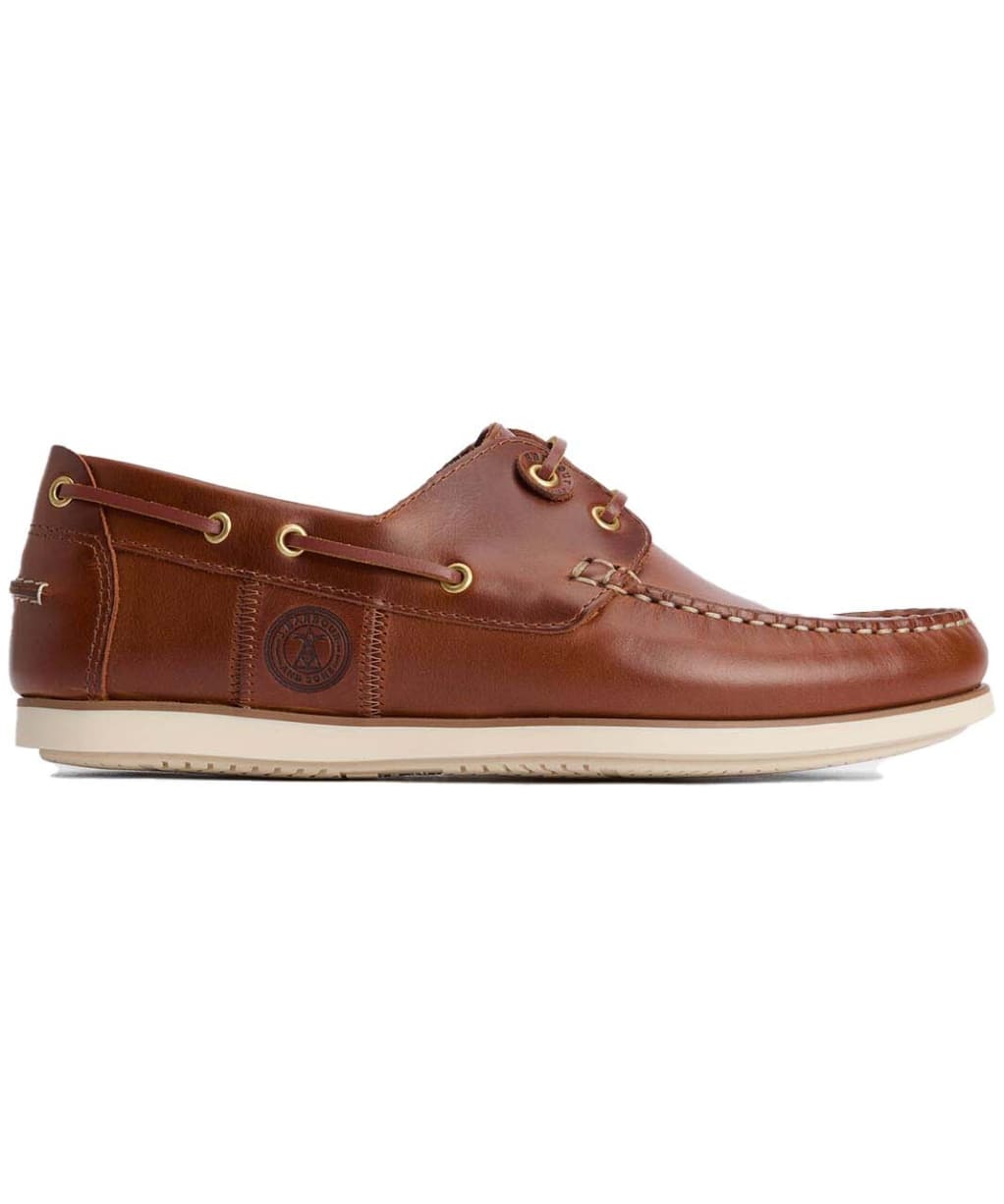 Men's Barbour Wake Boat Shoe - Cognac