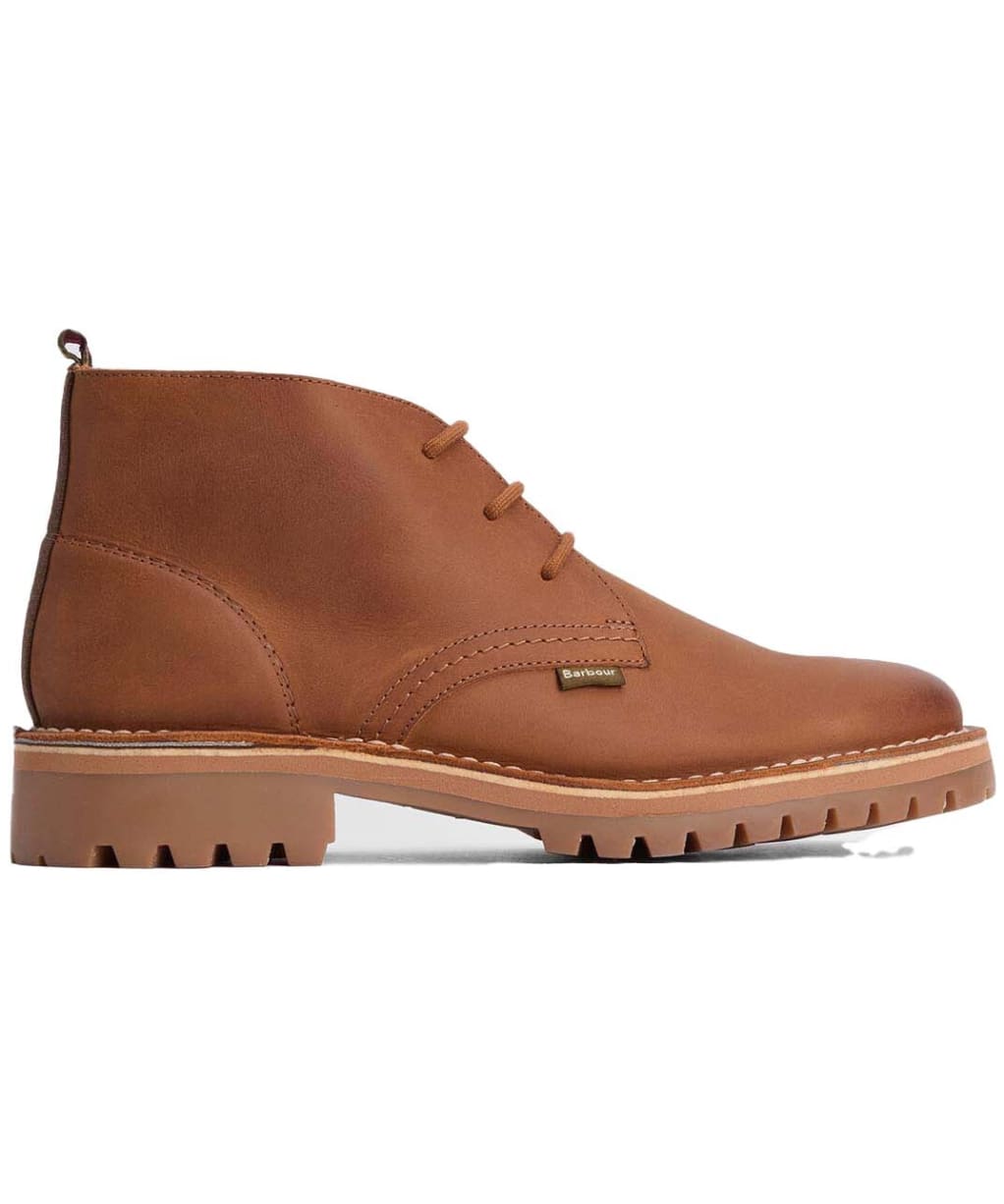 Men's Barbour Hobart Chukka Boots - Cognac