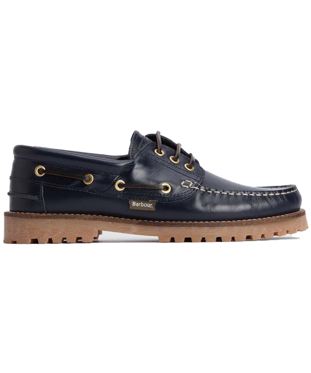 Men's Barbour Deck Boat Shoe - Navy
