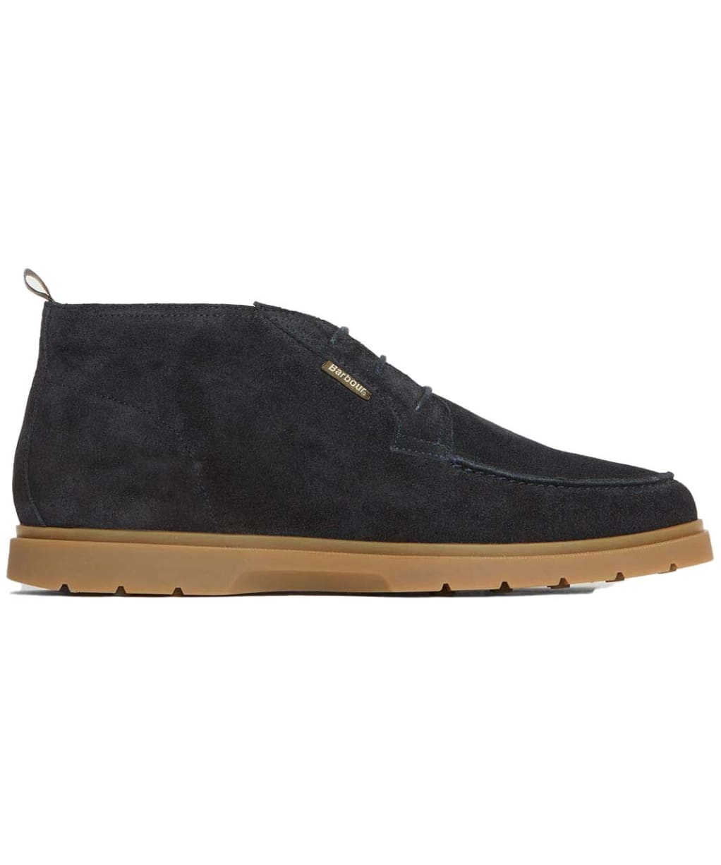 Men's Barbour Tucker Chukka Boot - Navy Suede