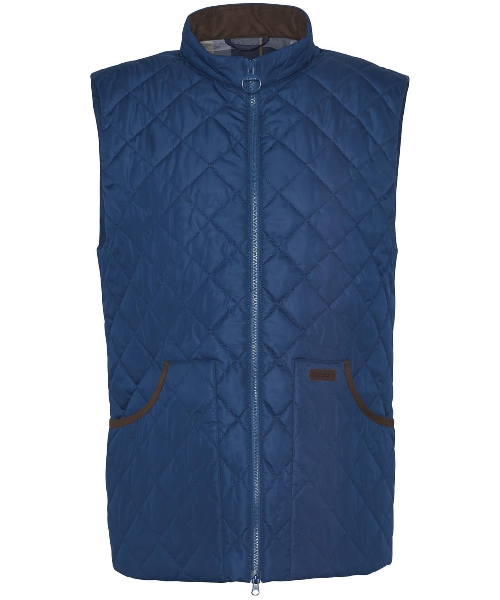 Men's Barbour Chesterwood Quilted Gilet - Dark Petrol / River Birch